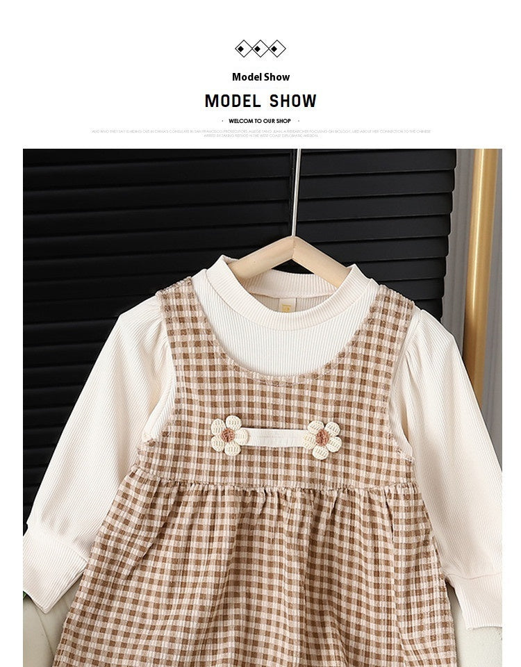 Plaid Perfection Pinafore