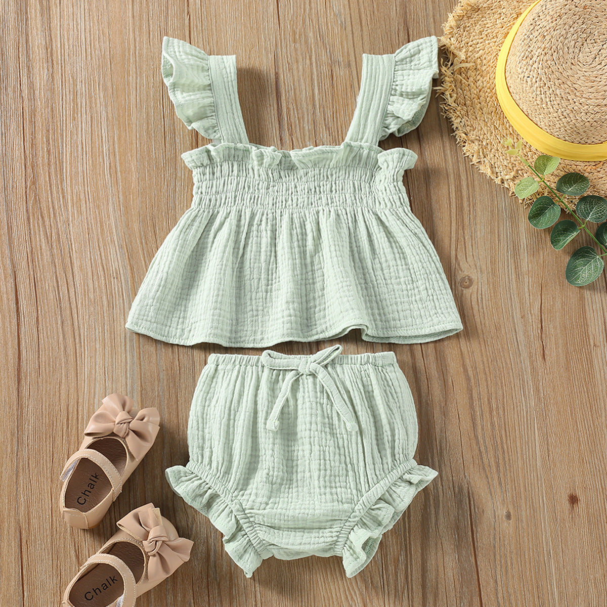 Flutter Sleeve Romper