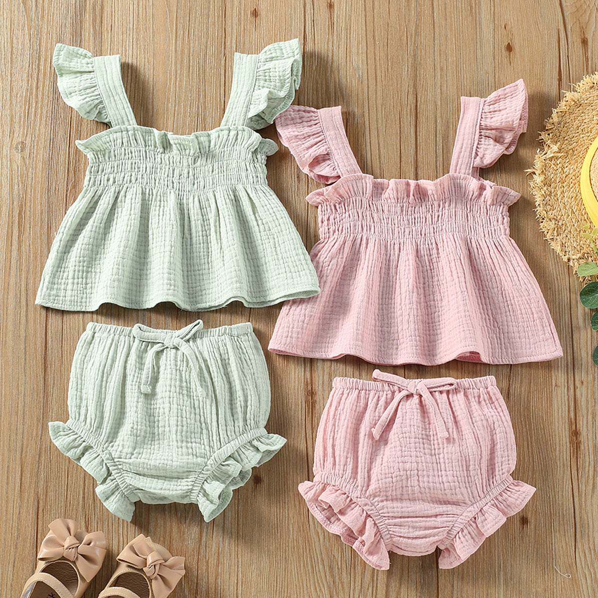 Flutter Sleeve Romper