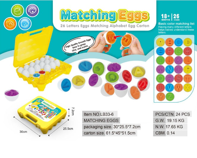 Alphabet Egg-cellent Match