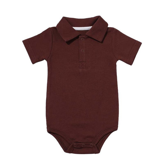 Tiny Gentleman Polo Onesie