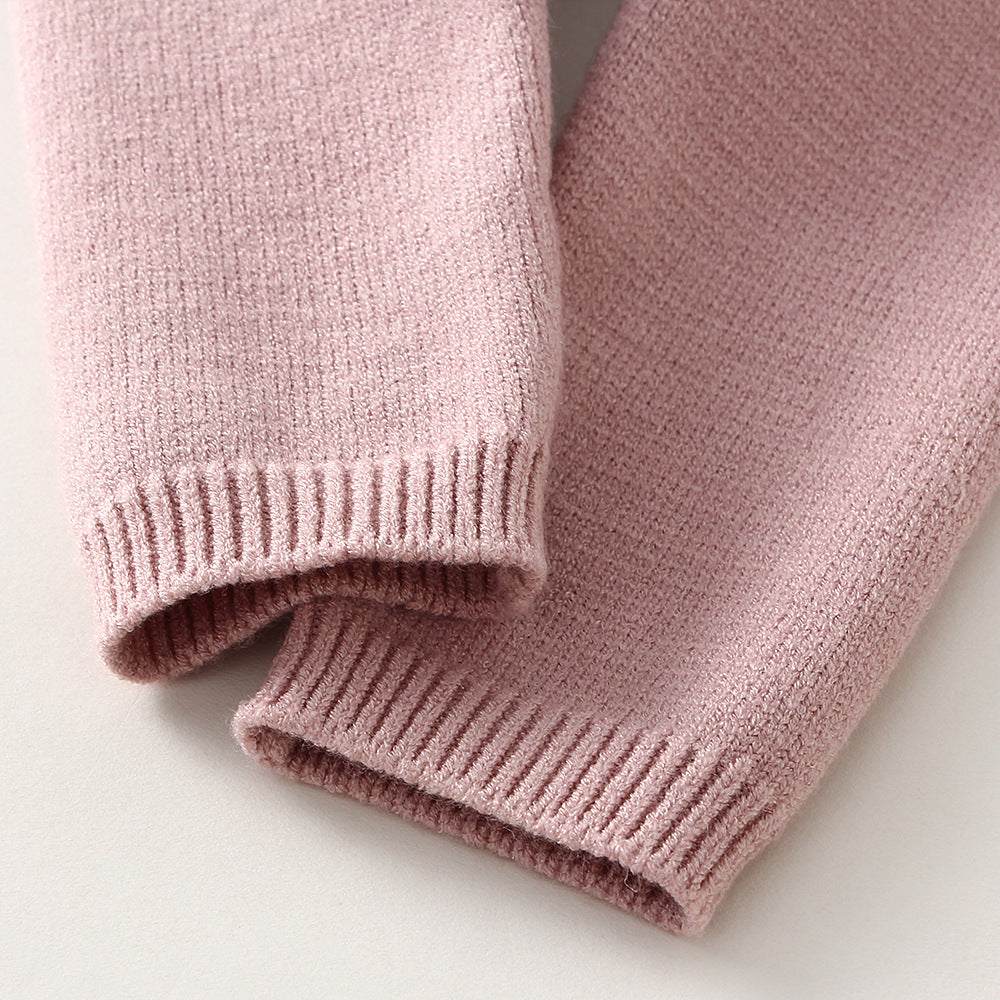 Sweetheart Knit Sweater Set