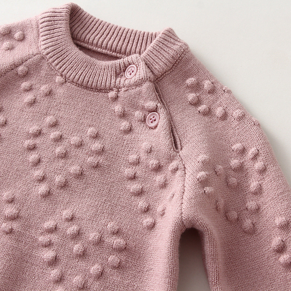 Sweetheart Knit Sweater Set