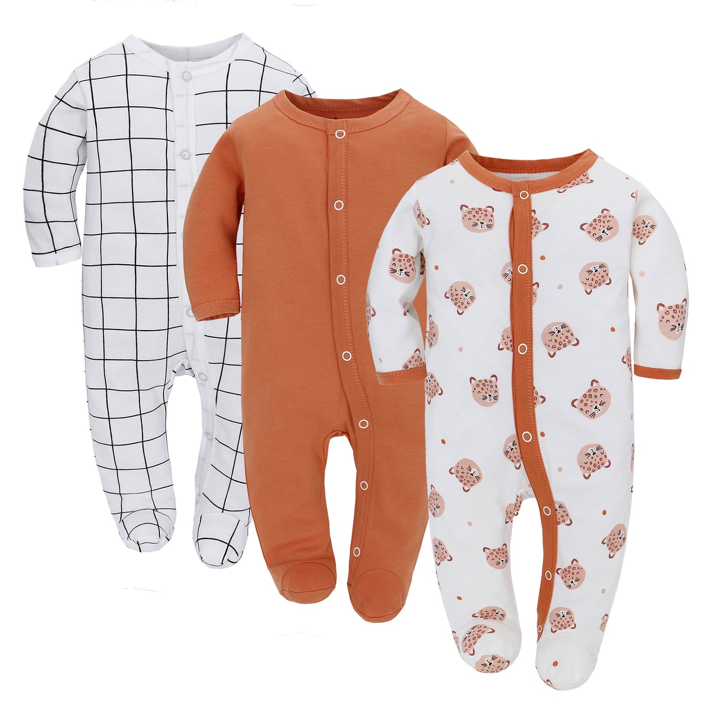 Sleepy Cloud Footie Romper Sets